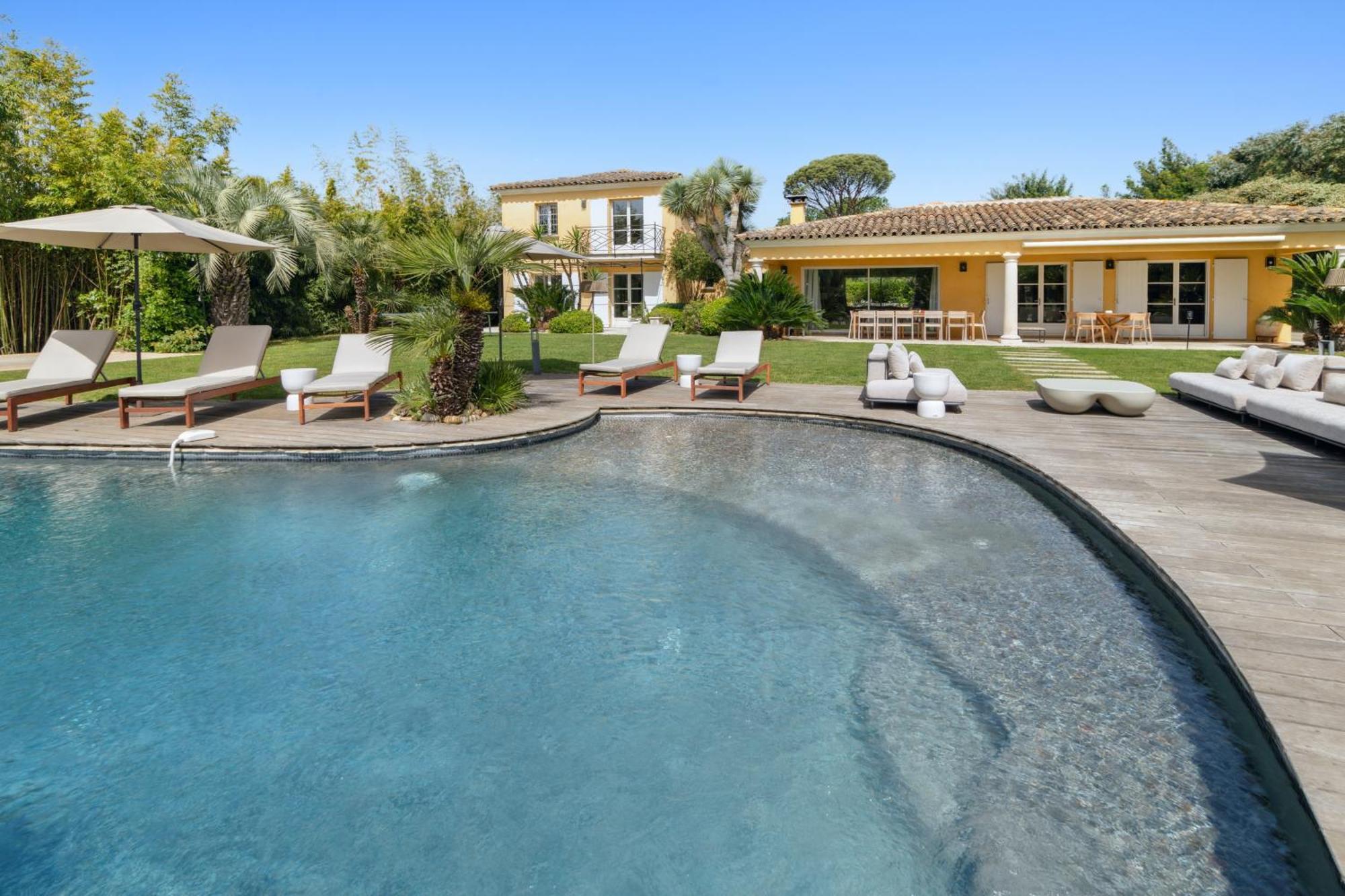 Grande Villa St-Tropez Area Avec Piscine Chauffee Gassin Extérieur photo