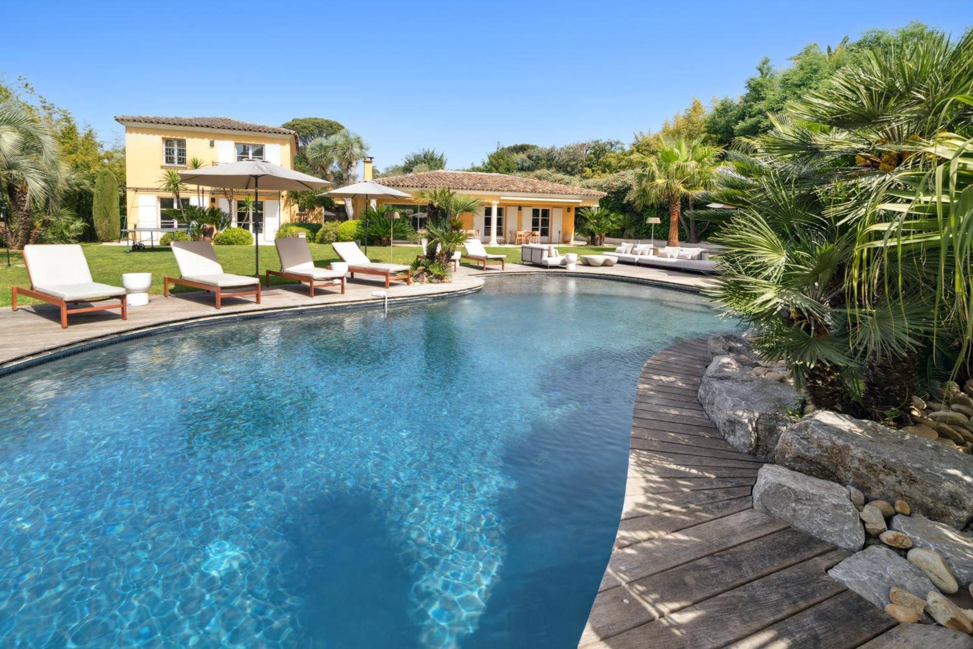 Grande Villa St-Tropez Area Avec Piscine Chauffee Gassin Extérieur photo