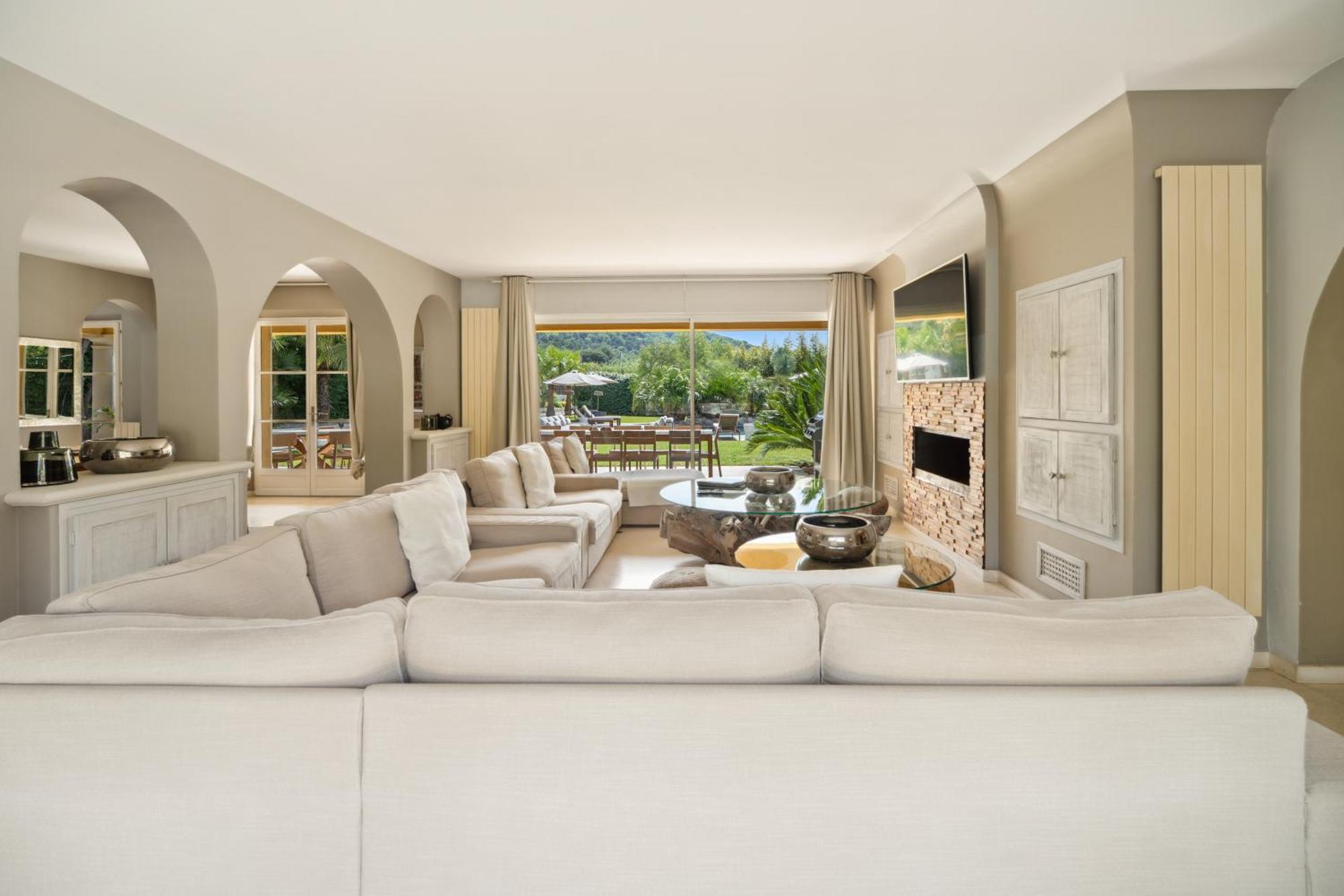 Grande Villa St-Tropez Area Avec Piscine Chauffee Gassin Extérieur photo