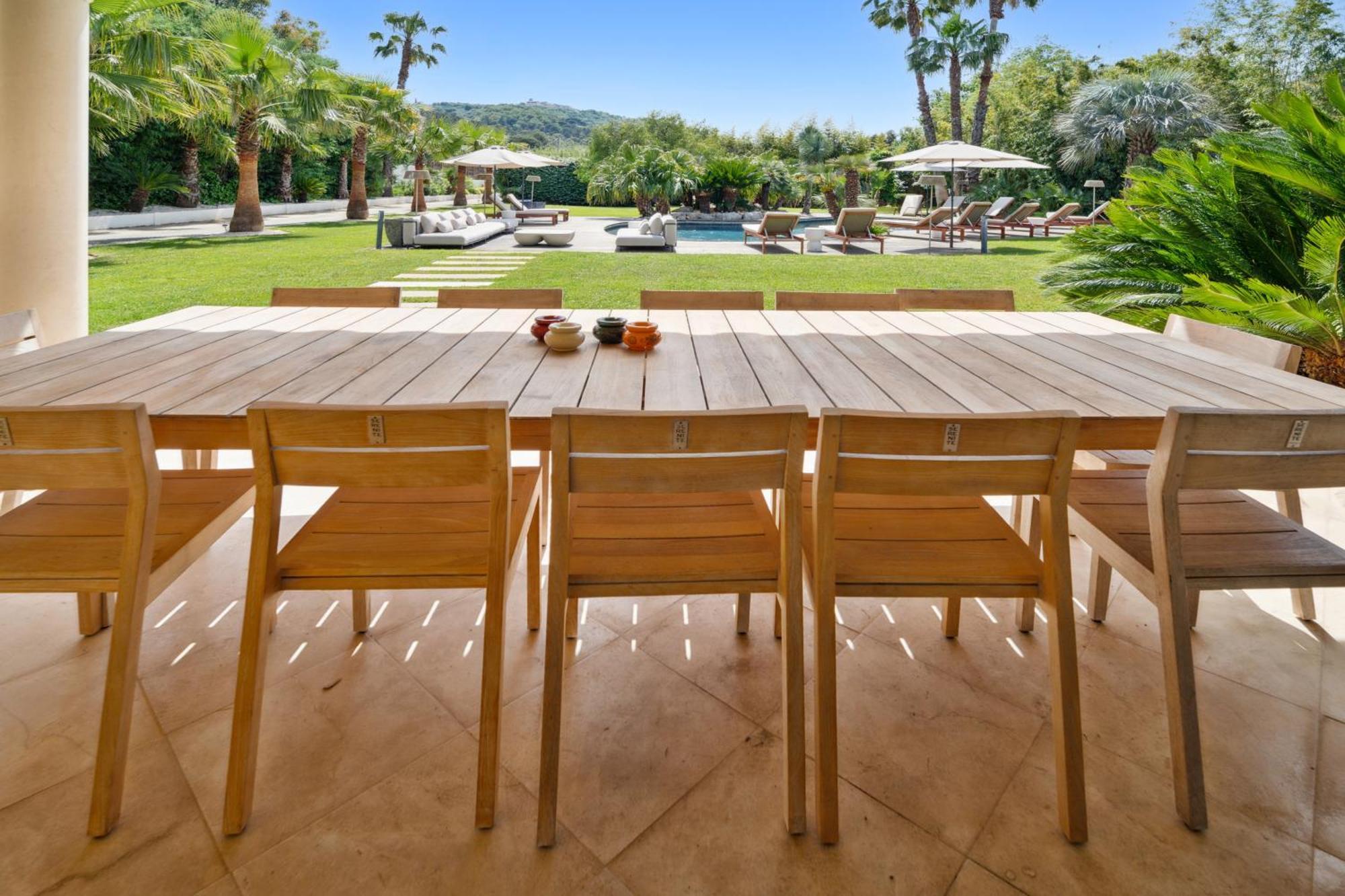 Grande Villa St-Tropez Area Avec Piscine Chauffee Gassin Extérieur photo